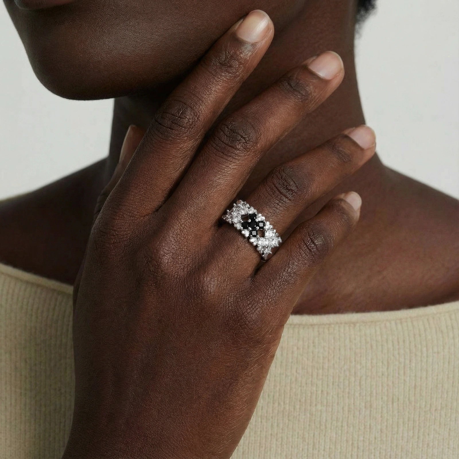 Checkmate Statement Ring