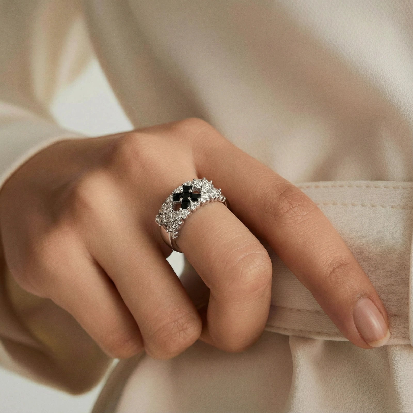Checkmate Statement Ring