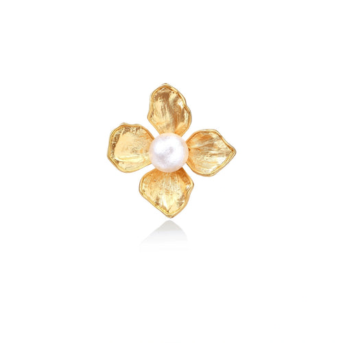 Blooming Pearl Statement Ring