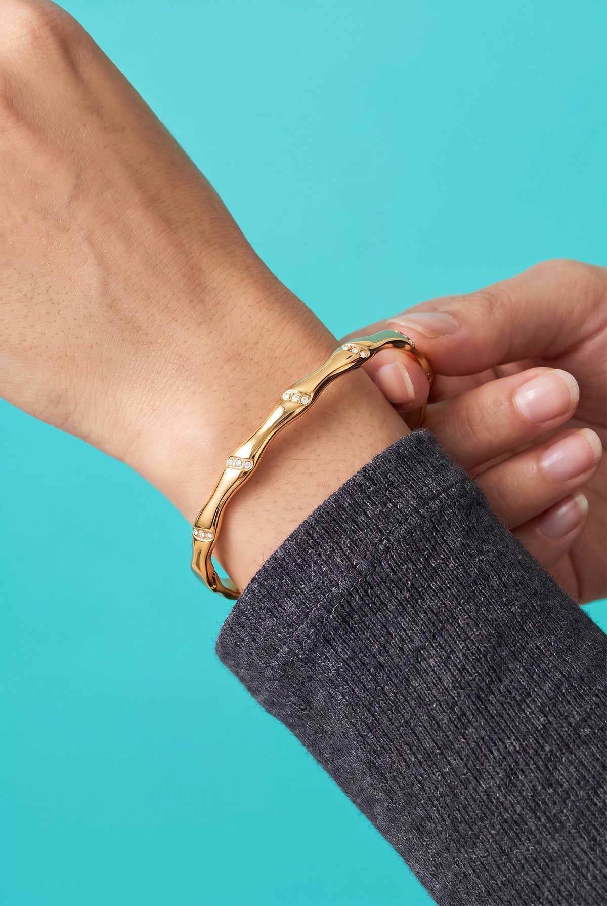 Bamboo Spark Bangle