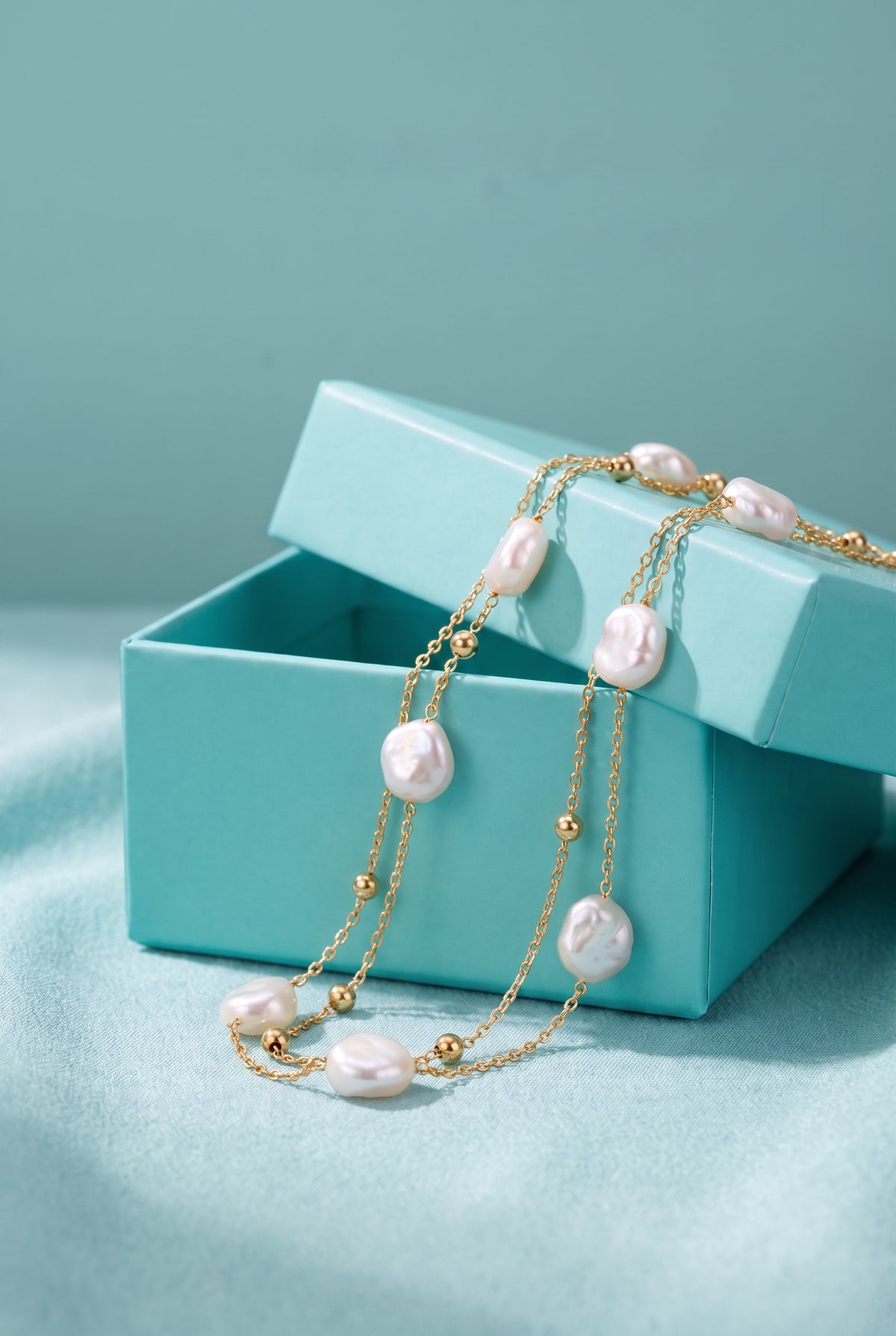Baroque Pearl Layered Bracelet