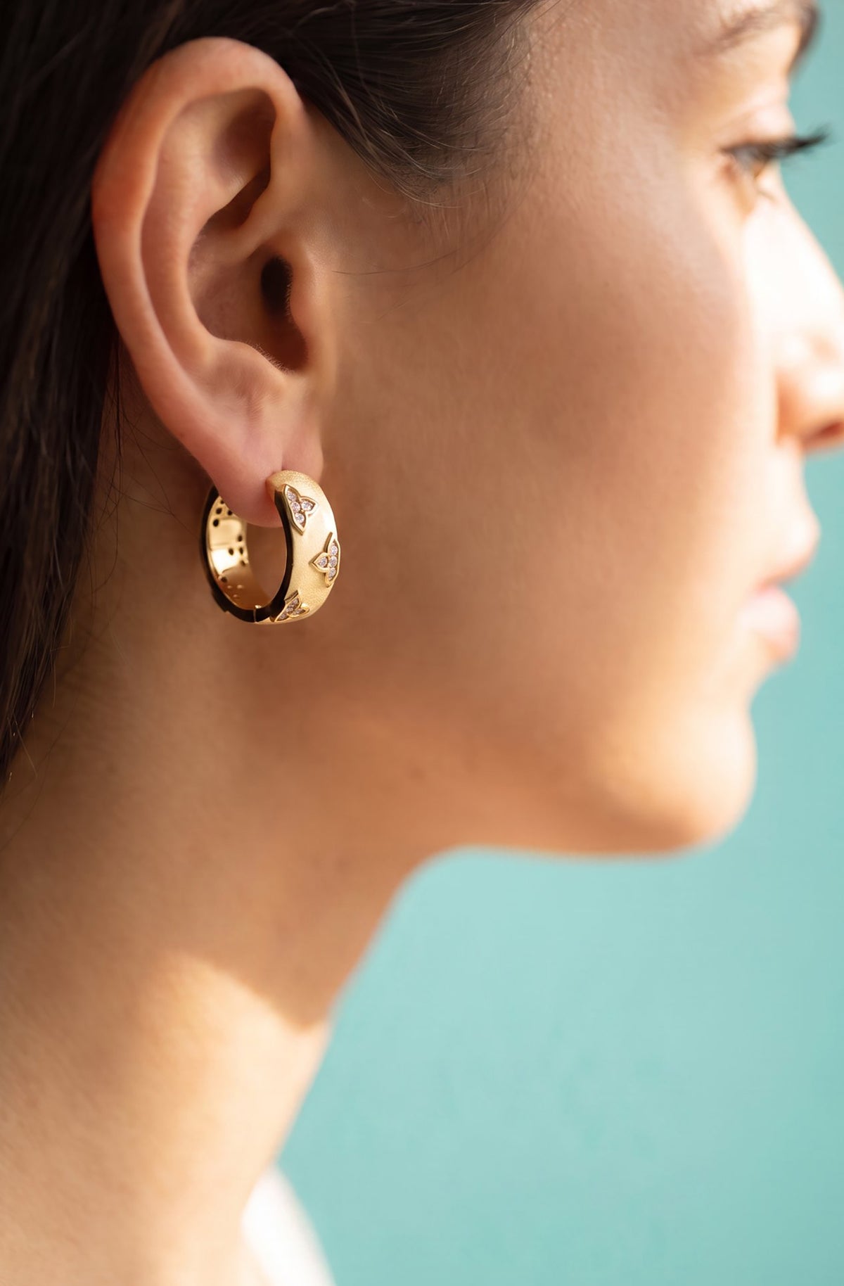 Bloom Hoop Earrings