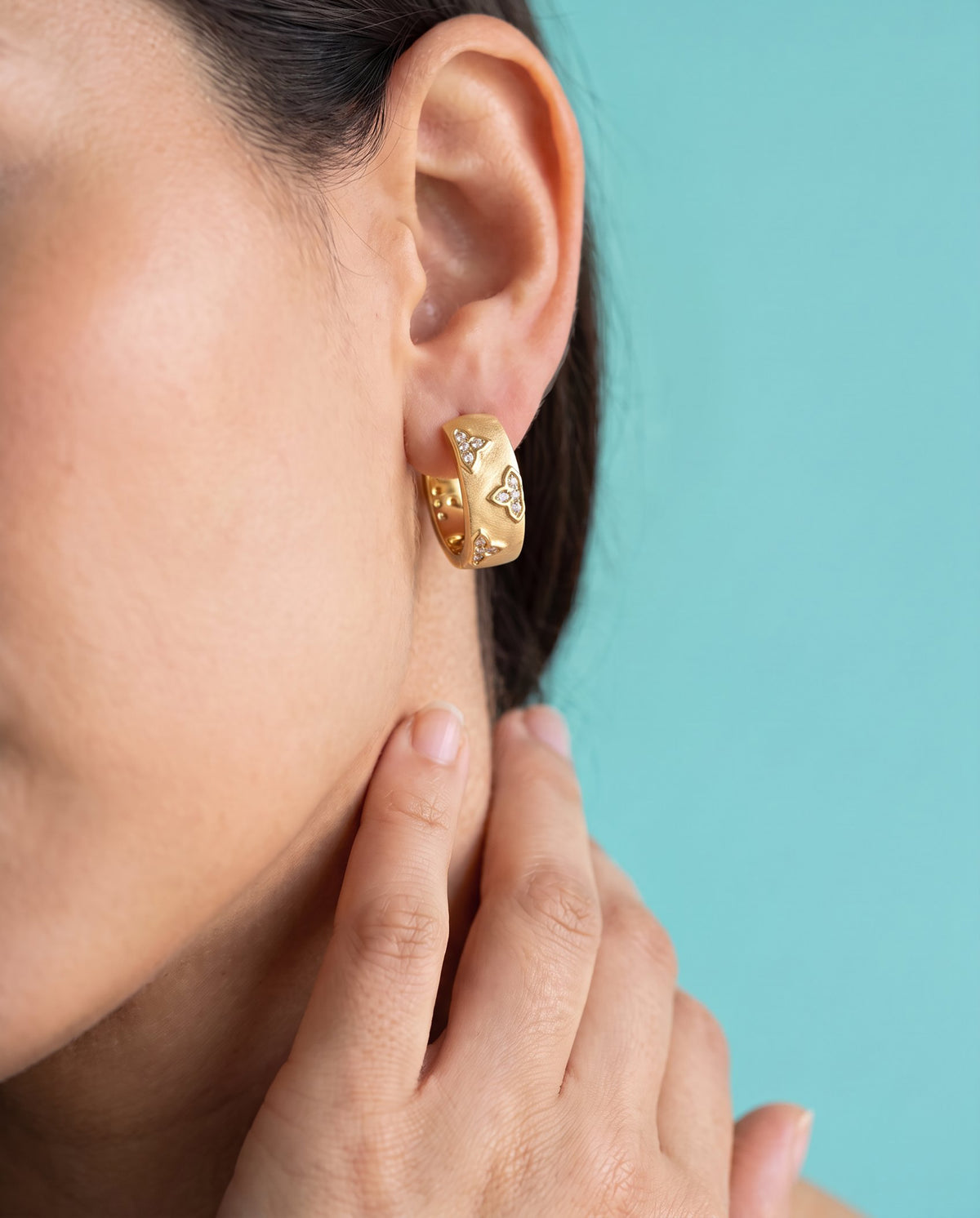 Bloom Hoop Earrings
