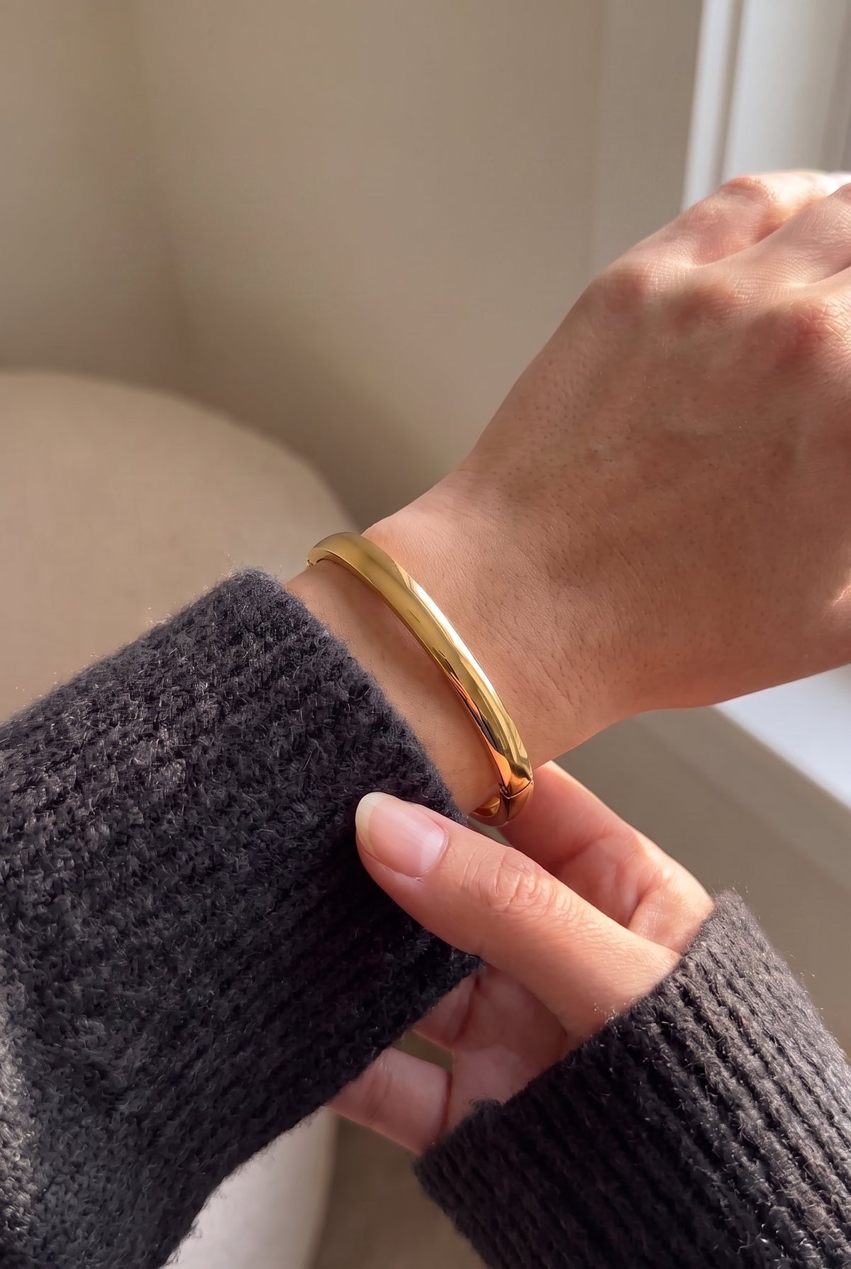 Bold Hinge Bangle
