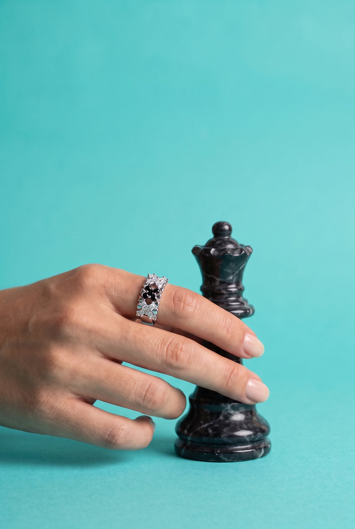 Checkmate Statement Ring