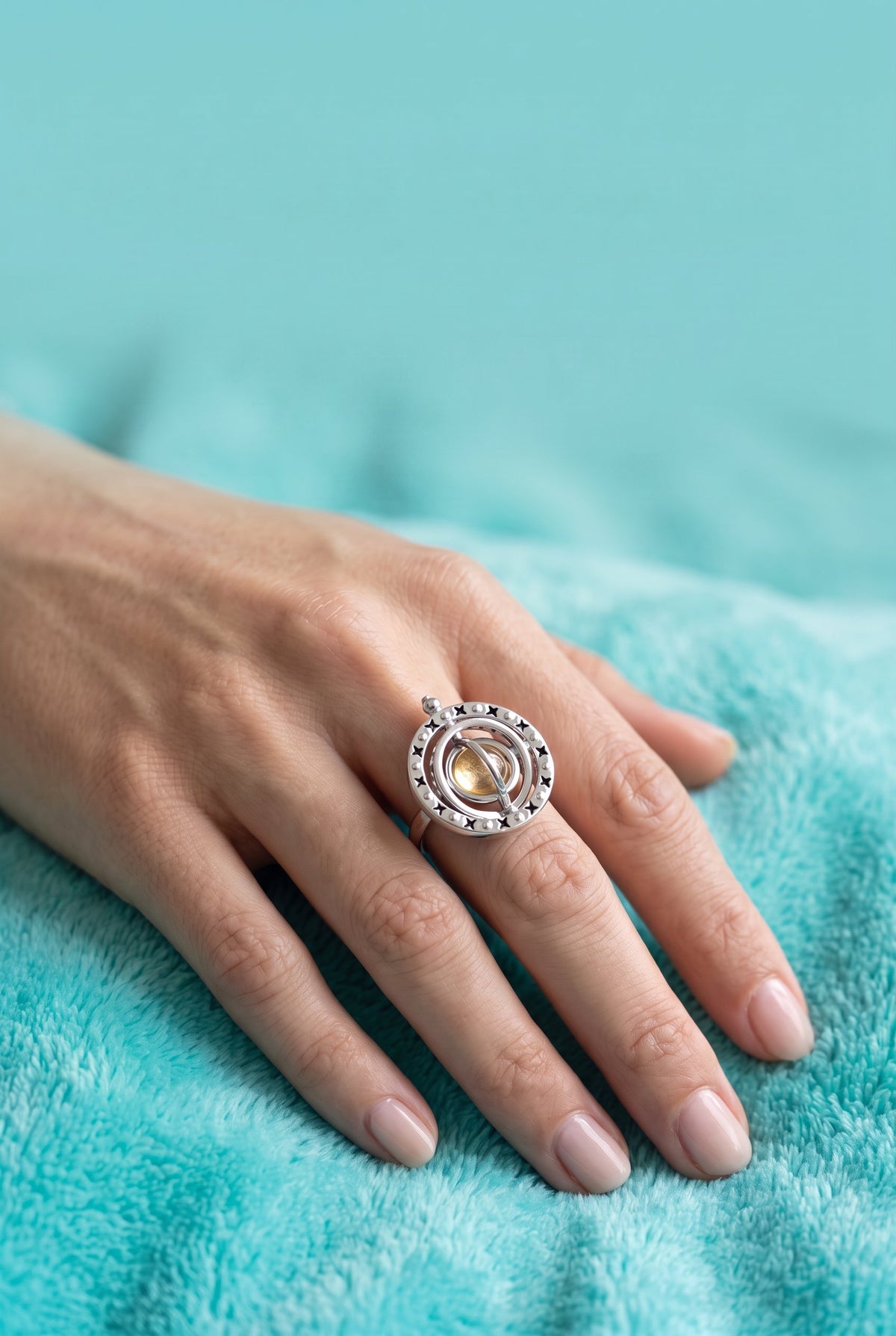 Cosmic Spinner Ring
