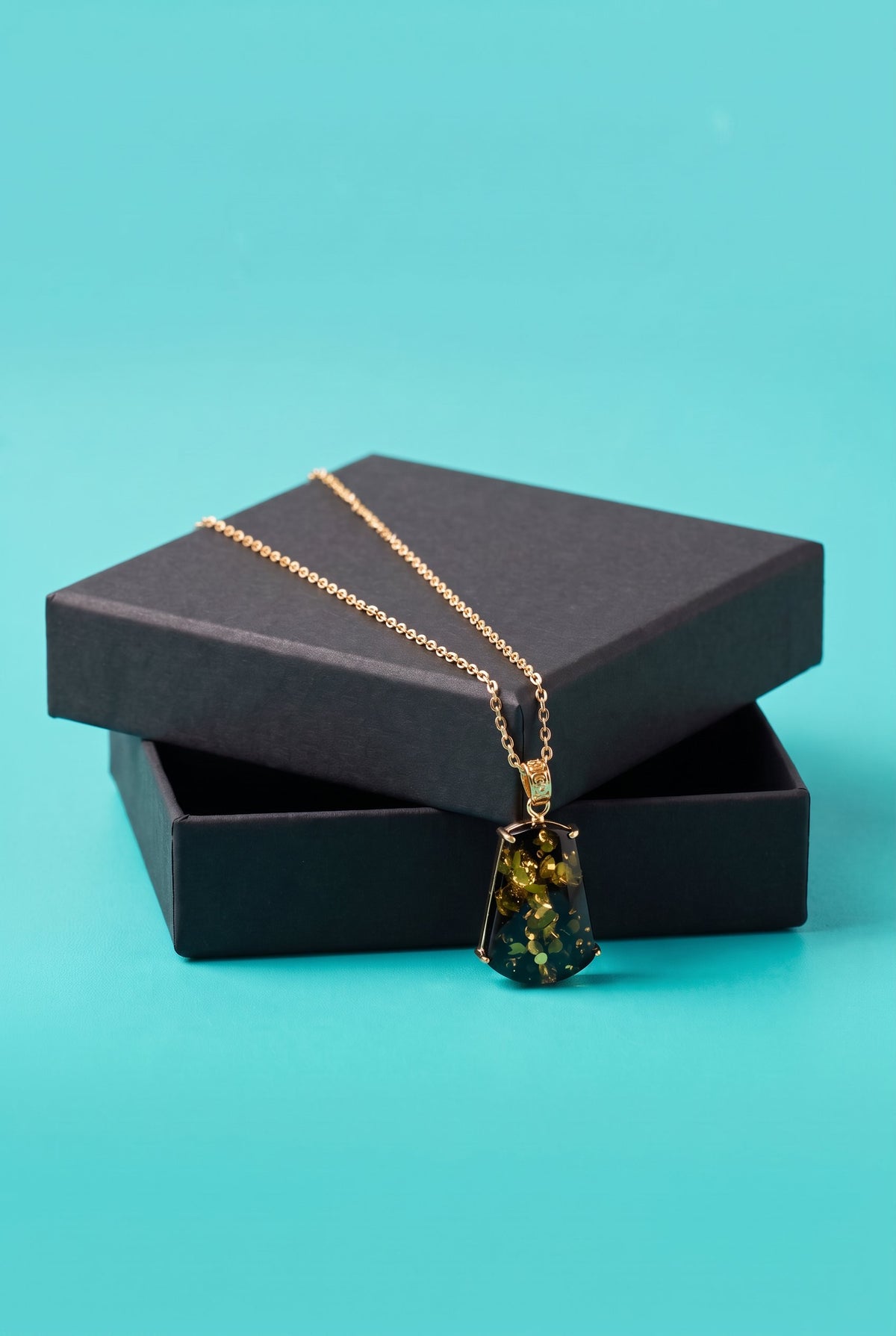 Forest Gold Amber Set