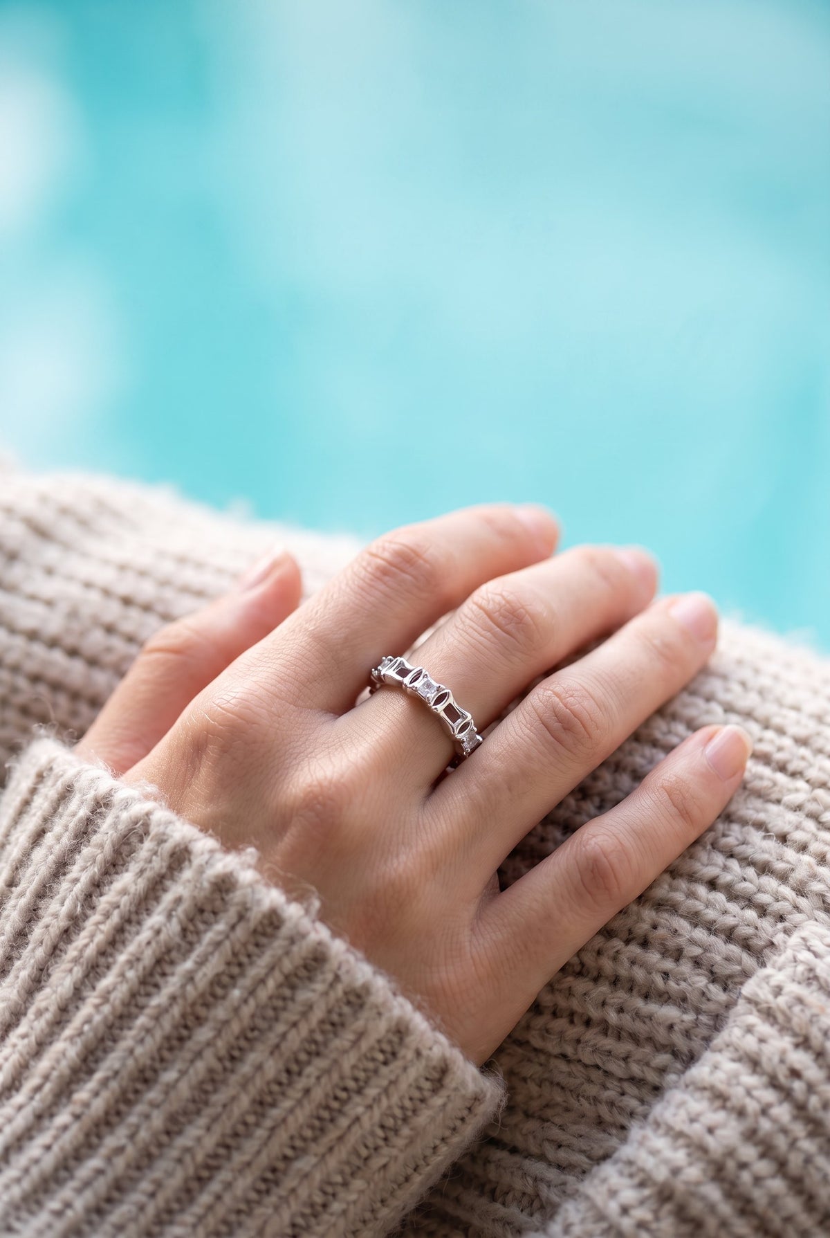 Geometric Luxe Ring