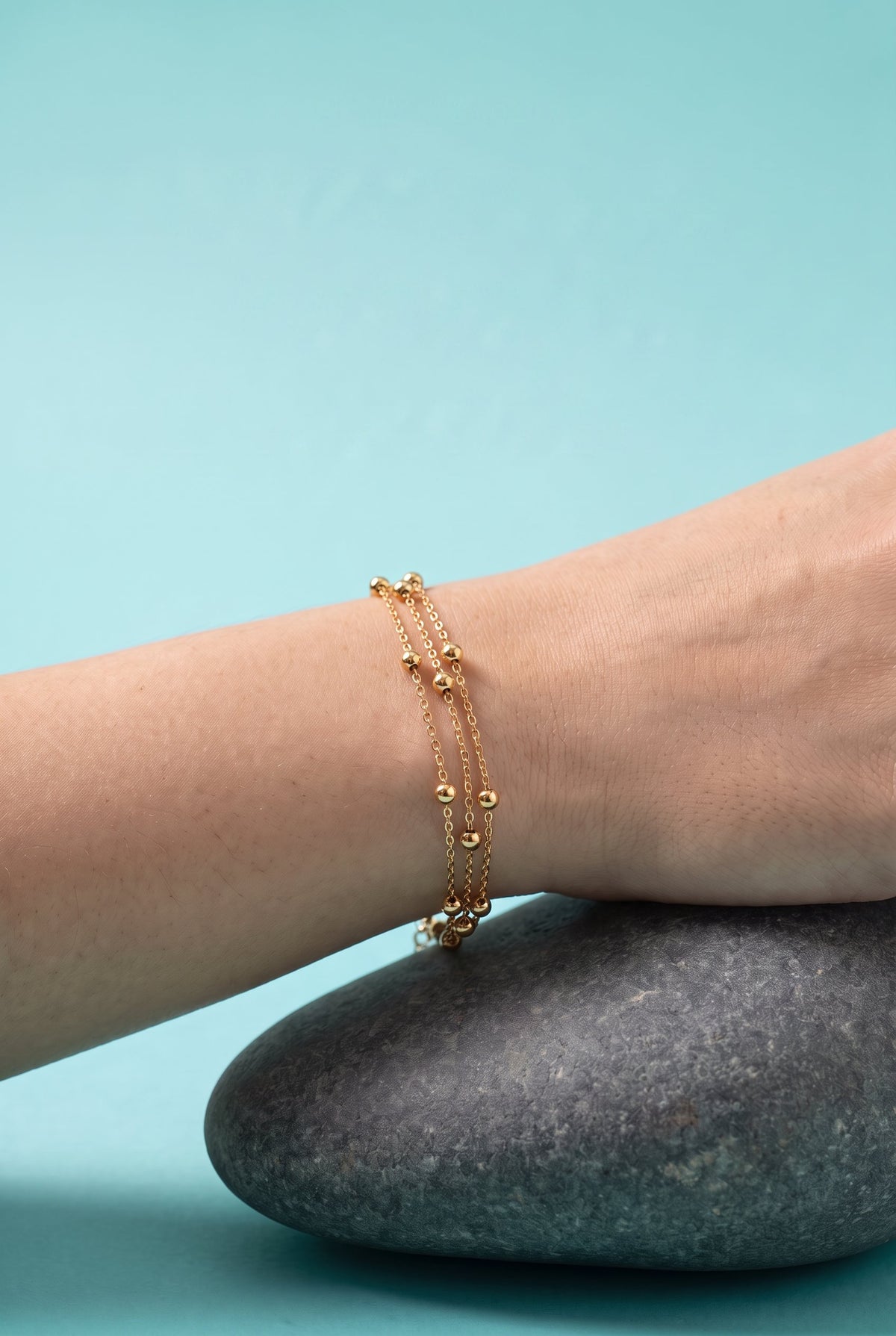 Golden Orbit Bracelet