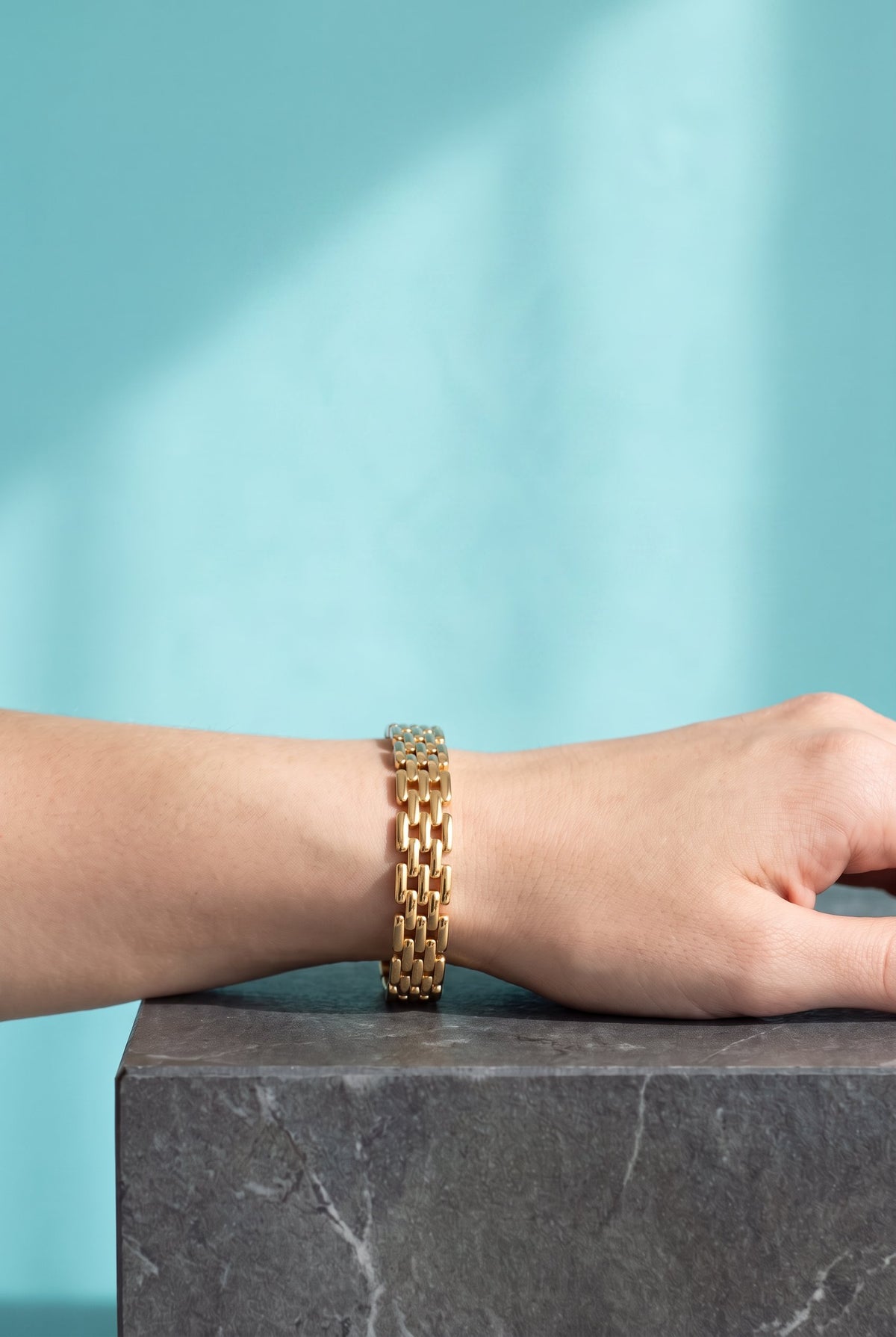 Grid Link Bracelet