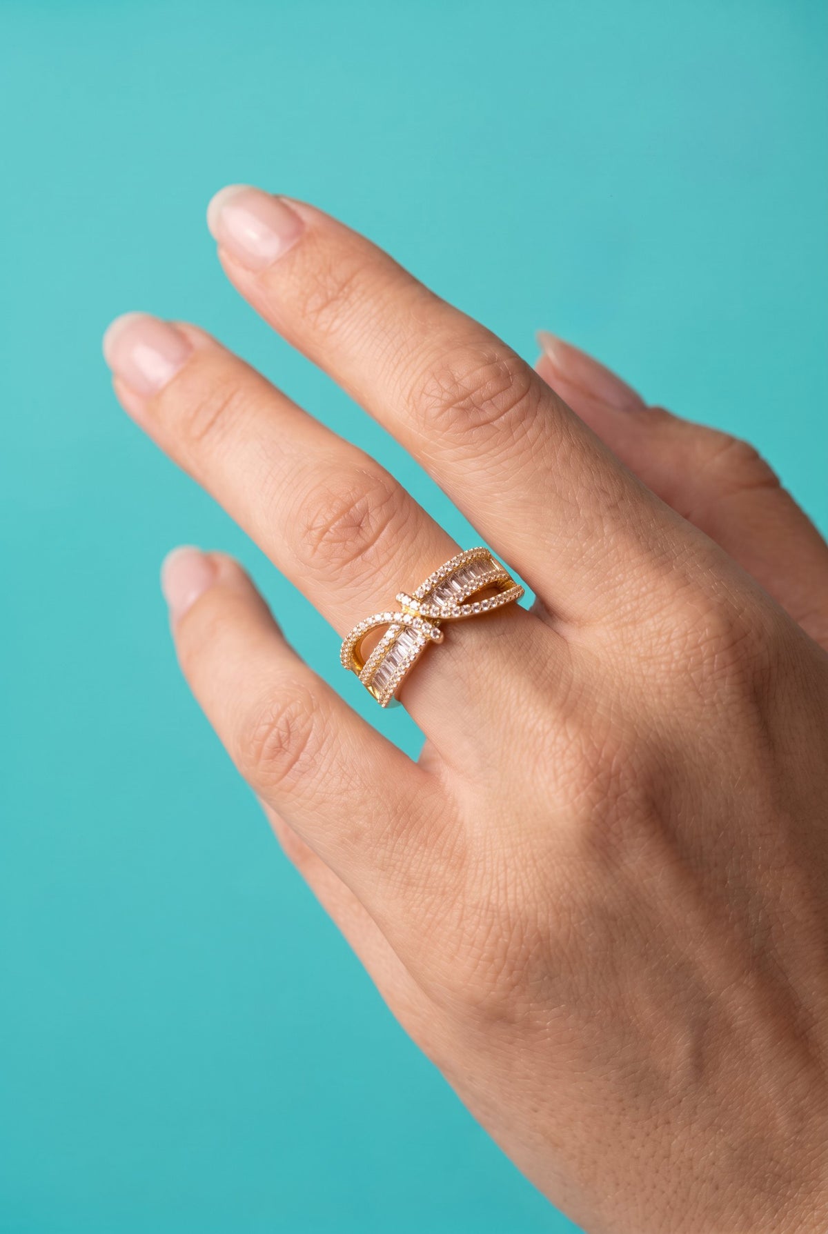 Infinity Twist Ring