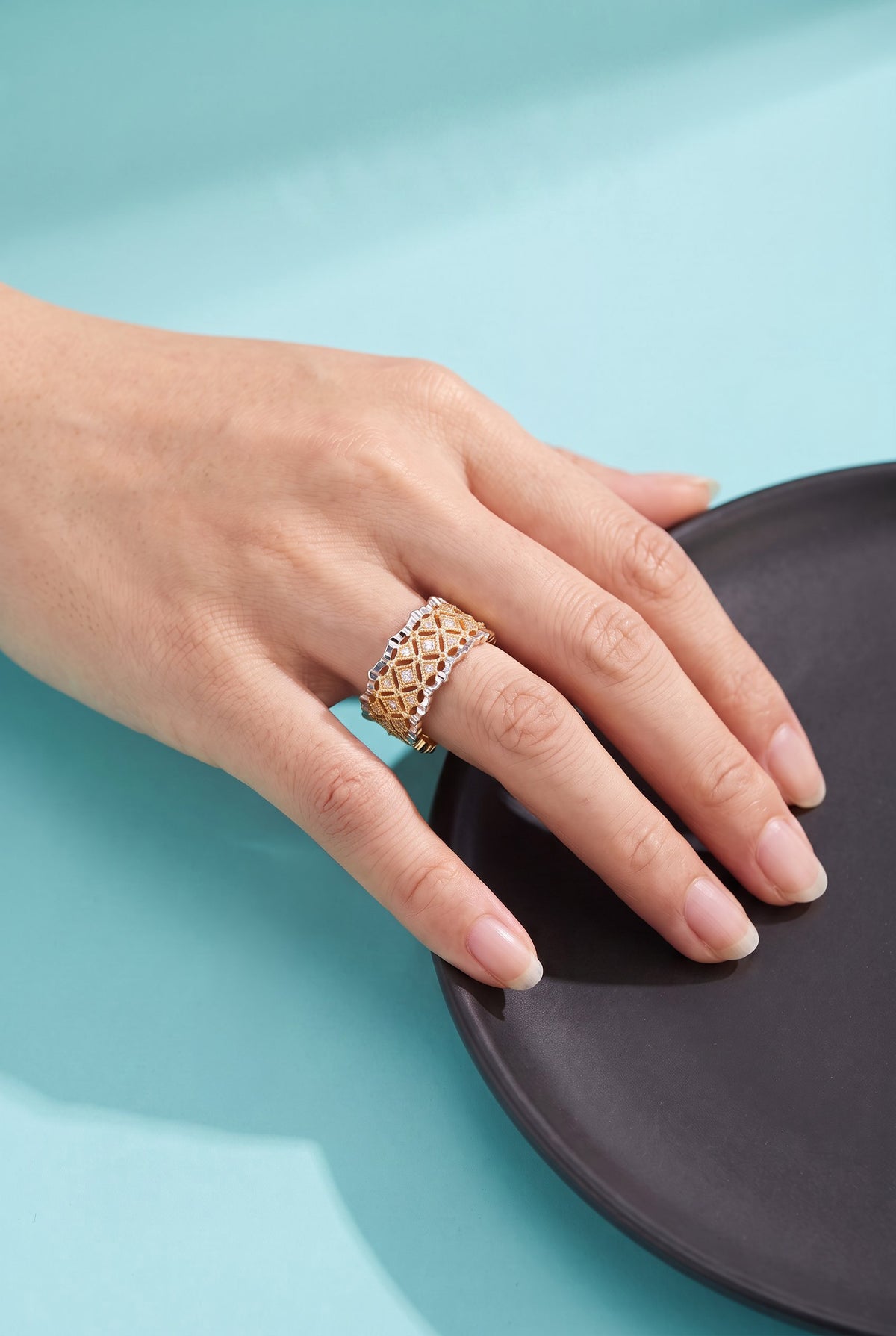 Lattice Luxe Ring