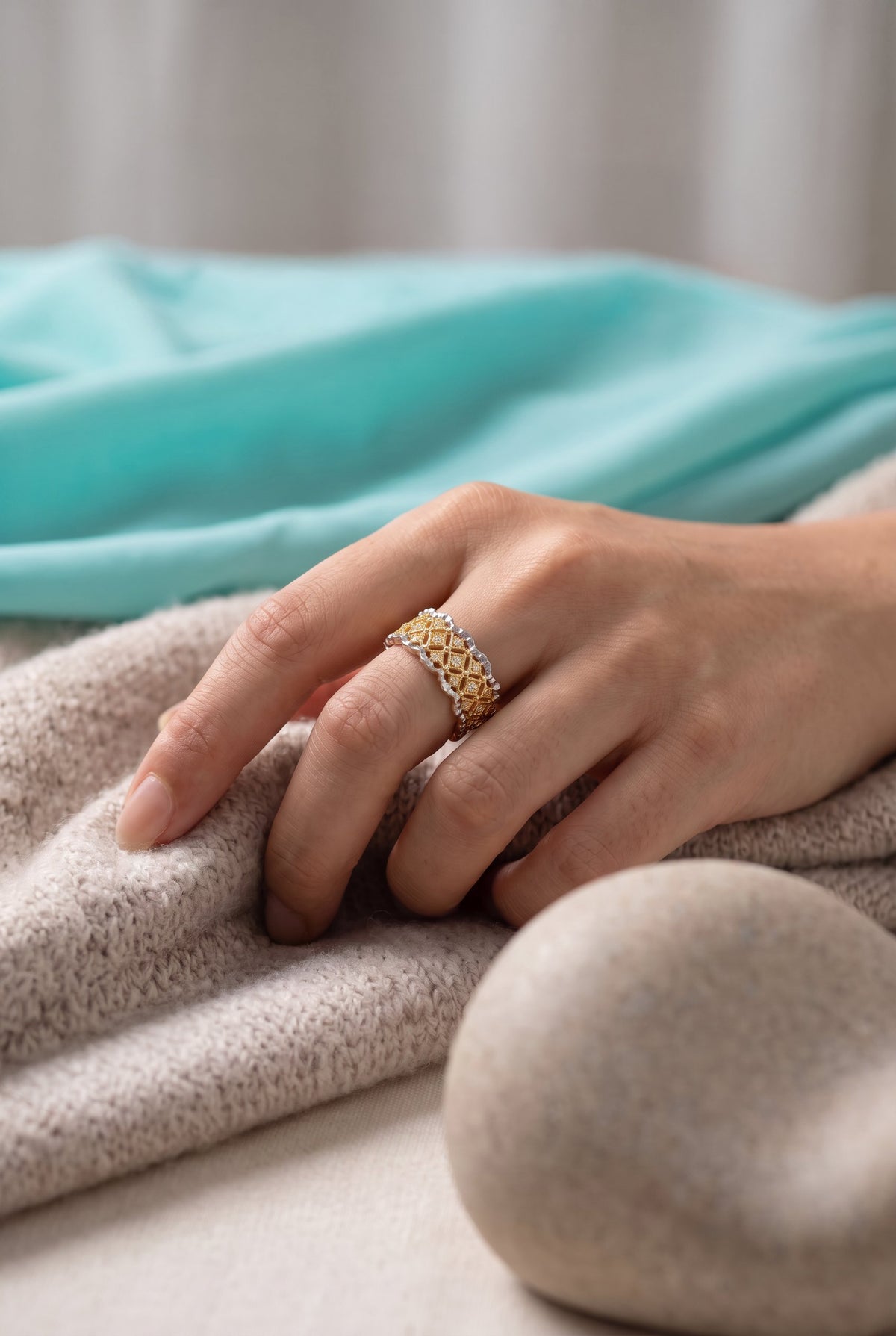 Lattice Luxe Ring