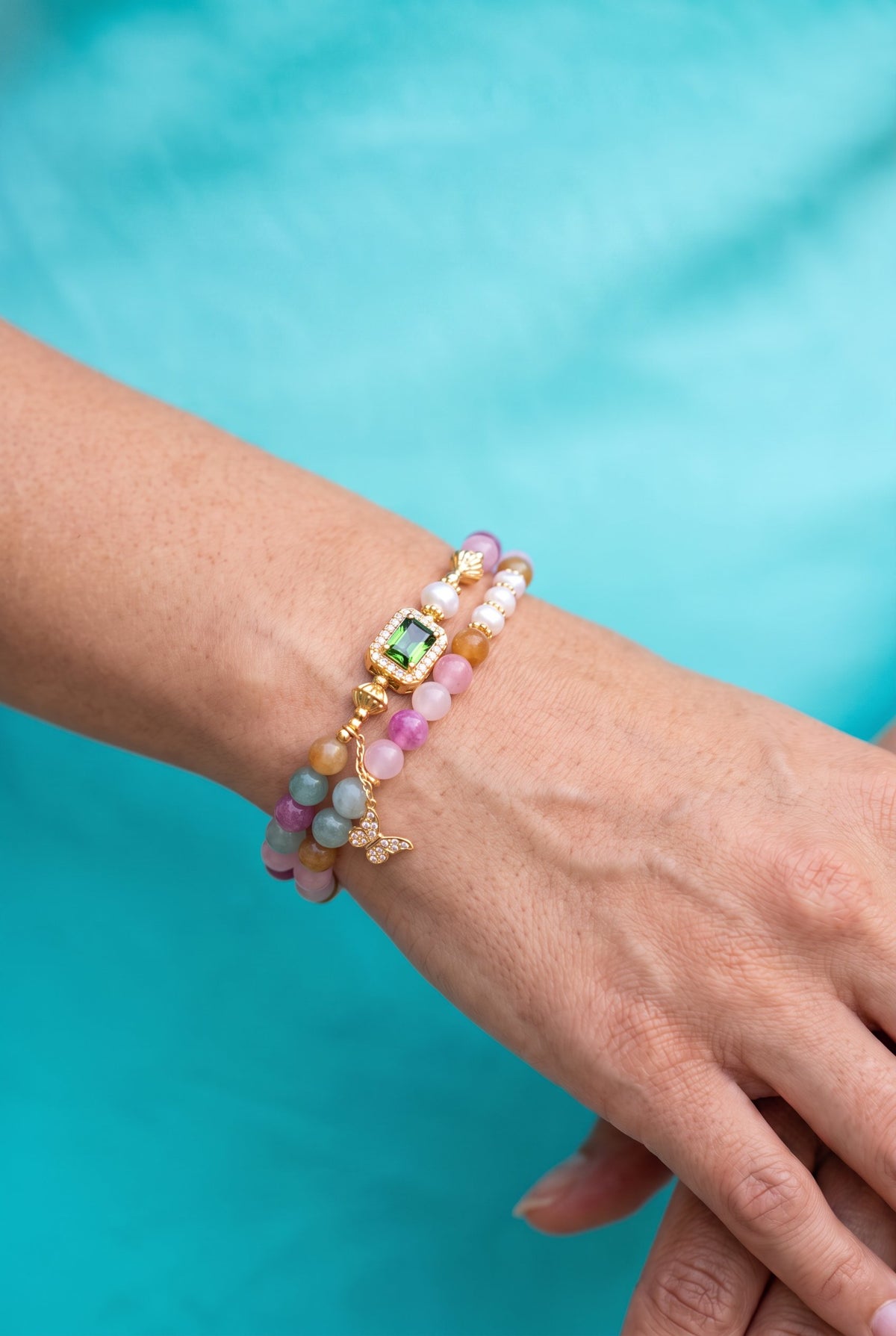 Rainbow Flutter Bracelet