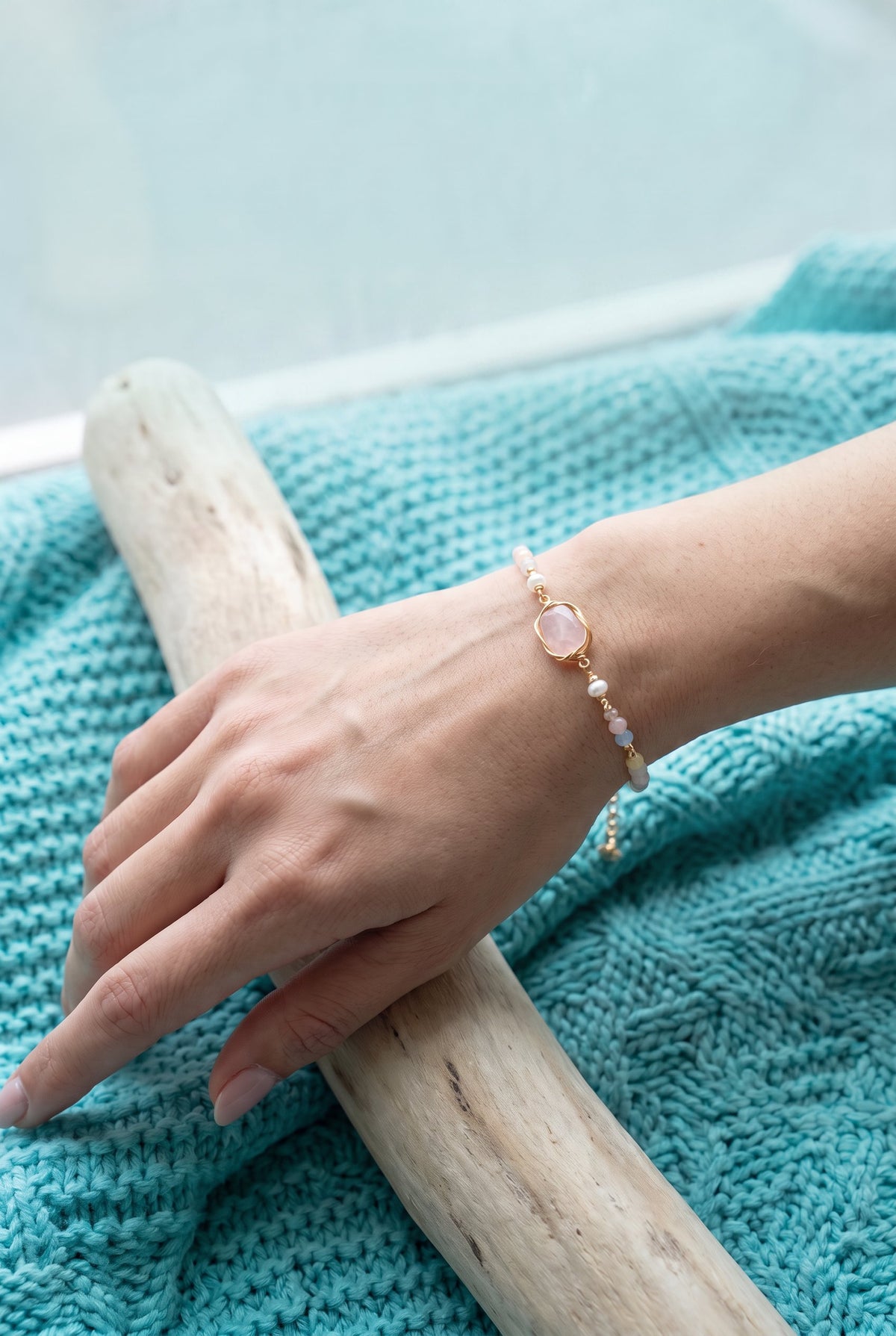 Rose Quartz Healing Bracelet
