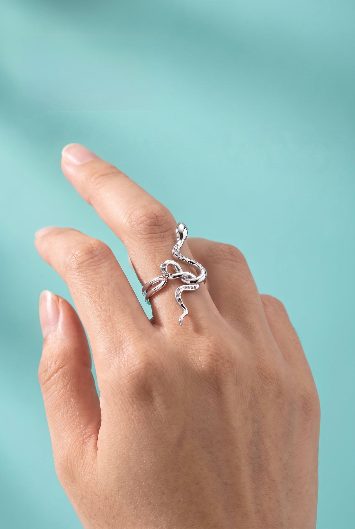 Serpent Flow Ring