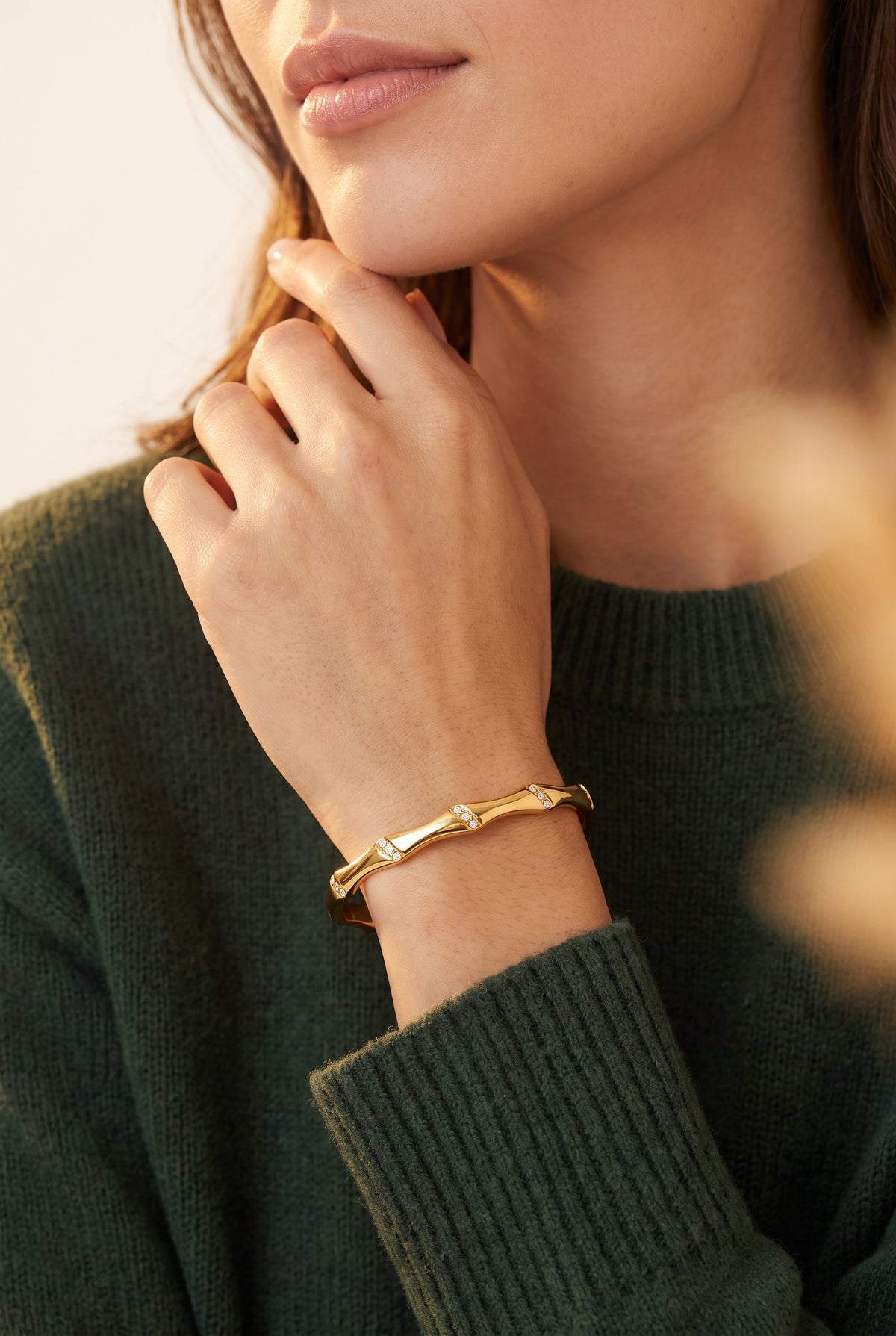Bamboo Spark Bangle