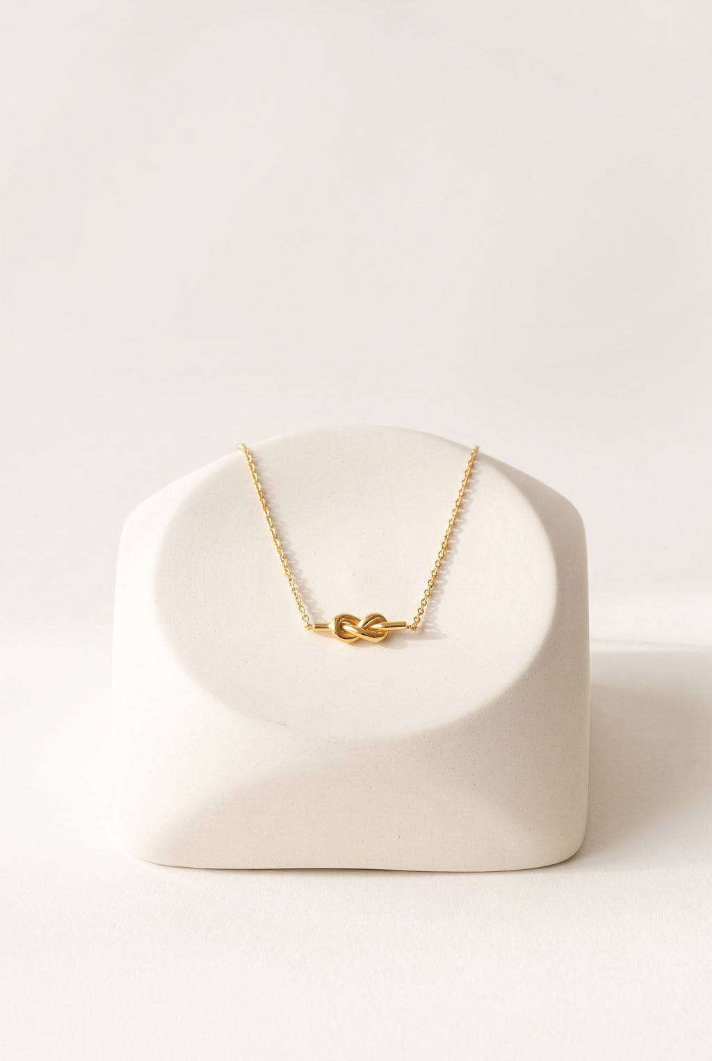 Unity Knot Necklace | Waterproof Gold Plated Stainless Steel