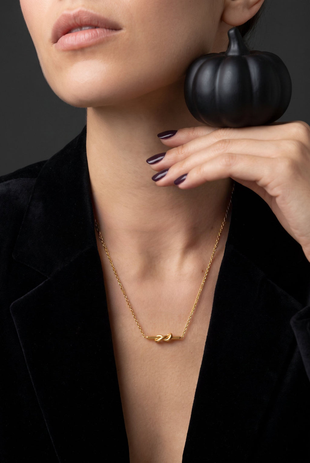 Unity Knot Necklace | Waterproof Gold Plated Stainless Steel