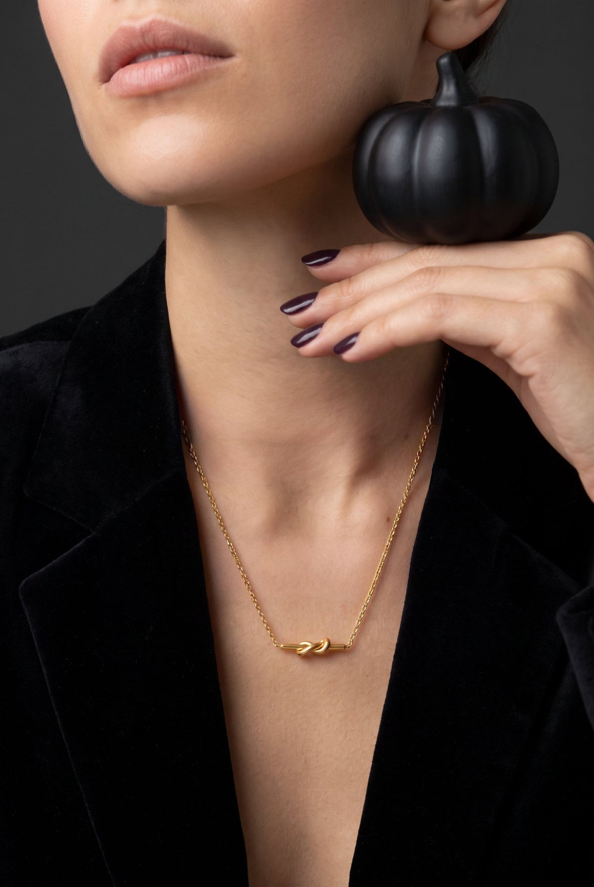 Unity Knot Necklace | Waterproof Gold Plated Stainless Steel