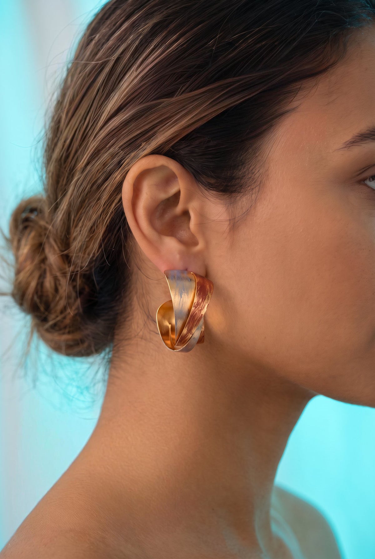 Twisted Flame Hoops