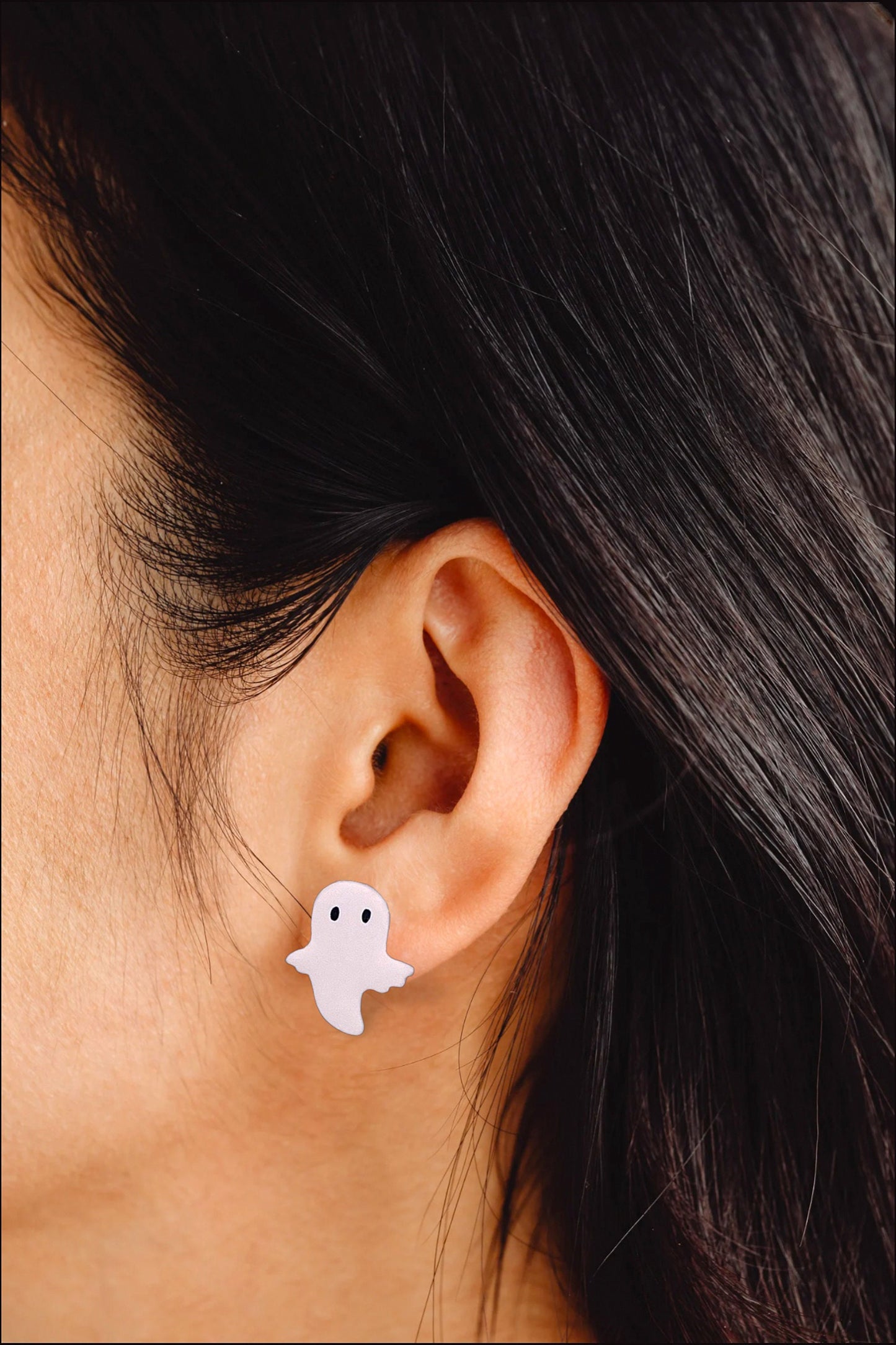 Flying Ghosts Stud Earrings