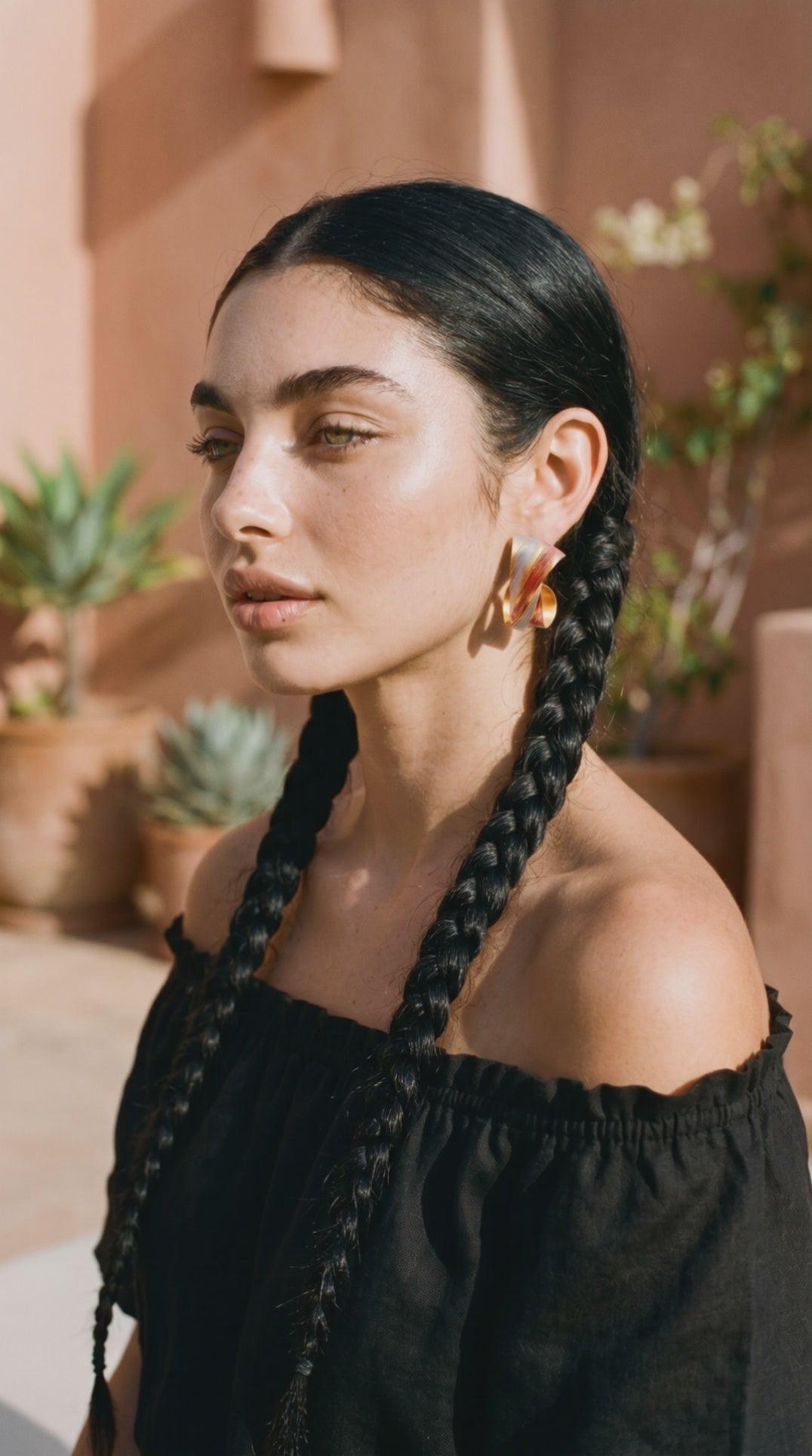 Twisted Flame Hoops