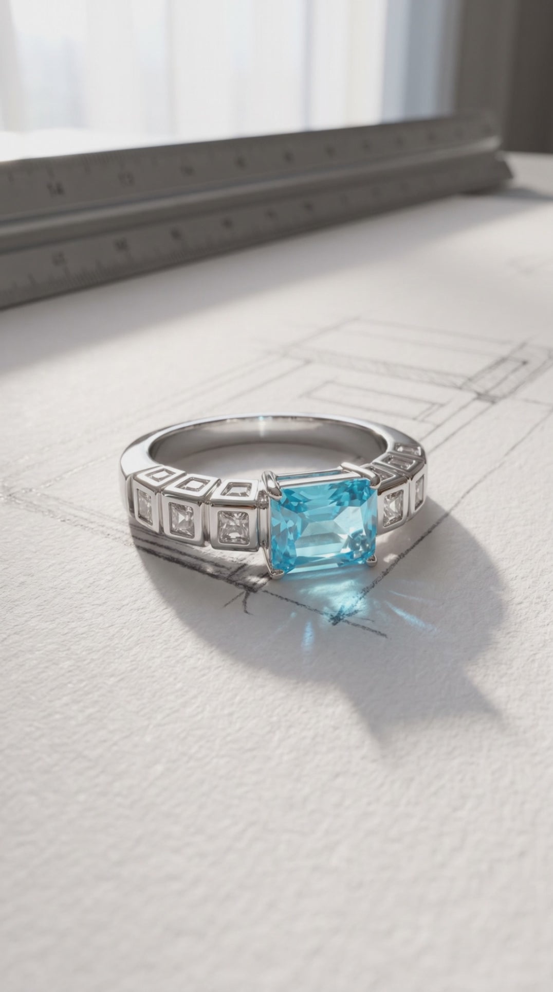 Azure Architect Ring