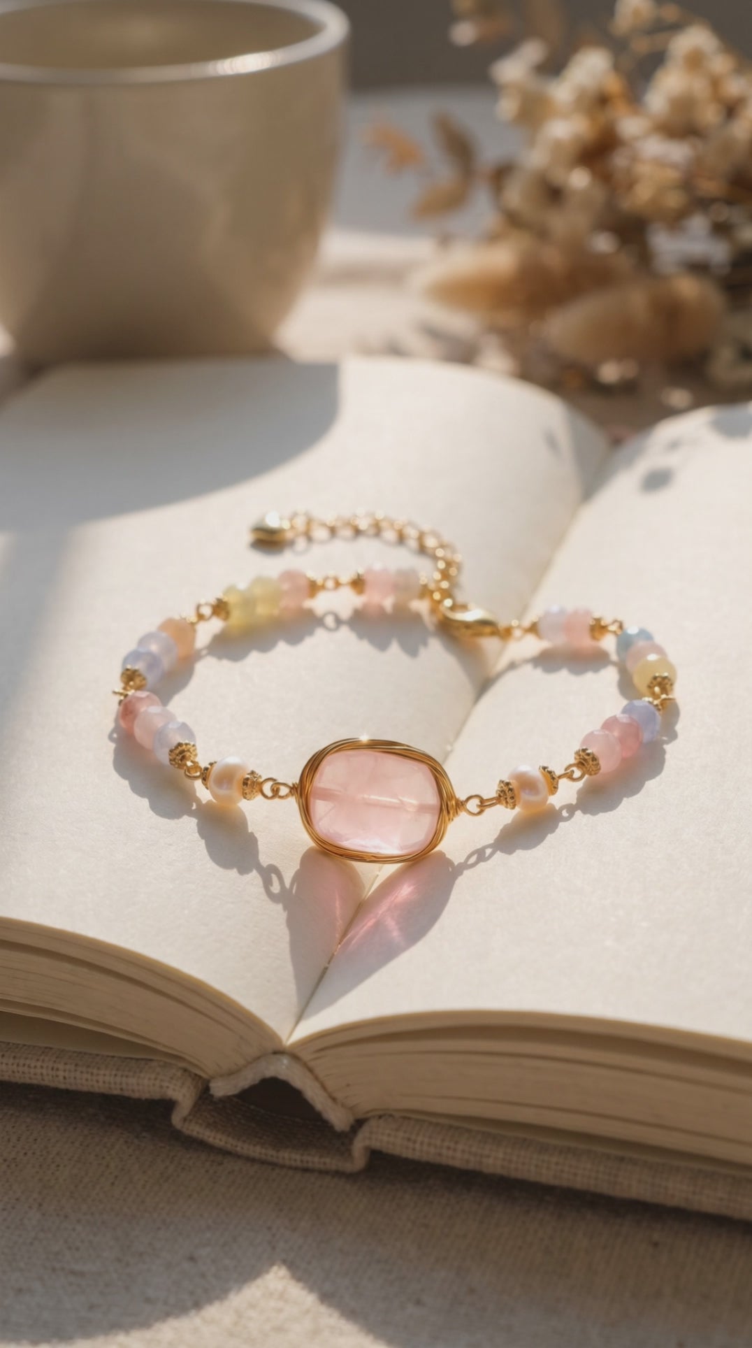 Rose Quartz Healing Bracelet