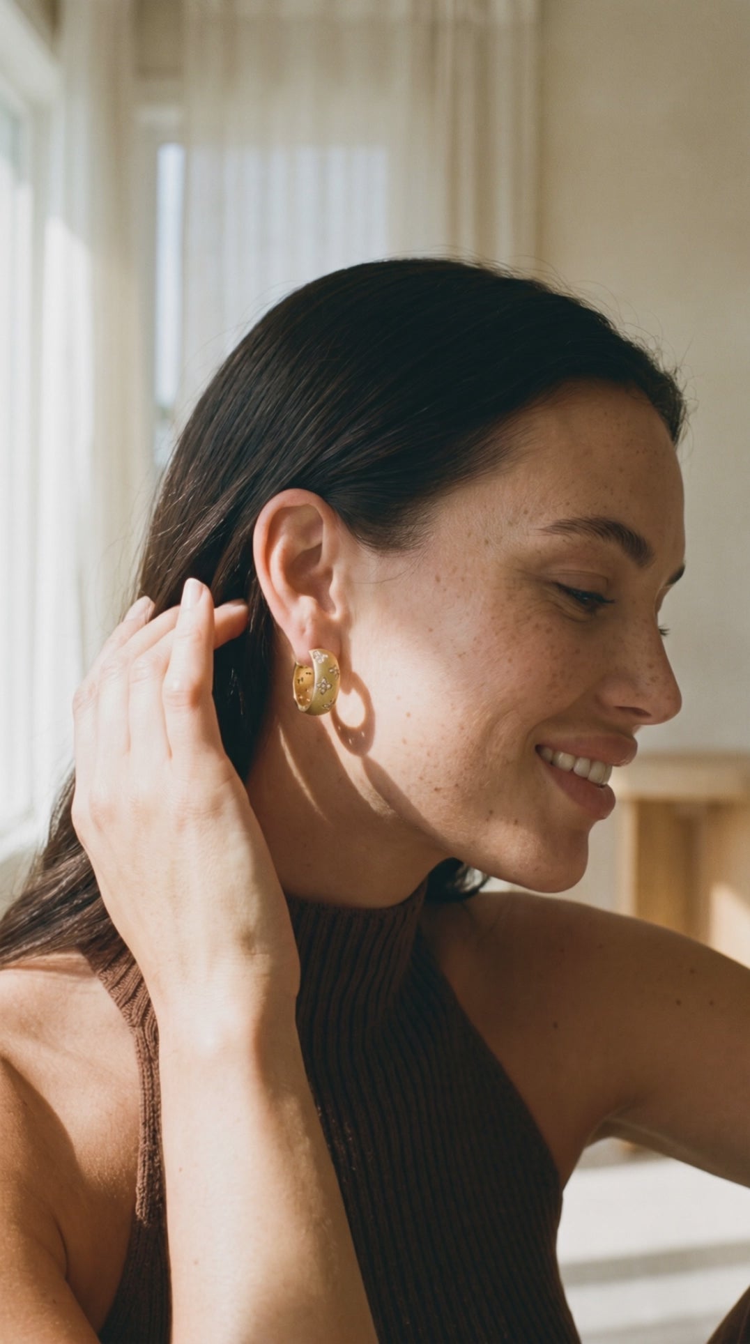Bloom Hoop Earrings