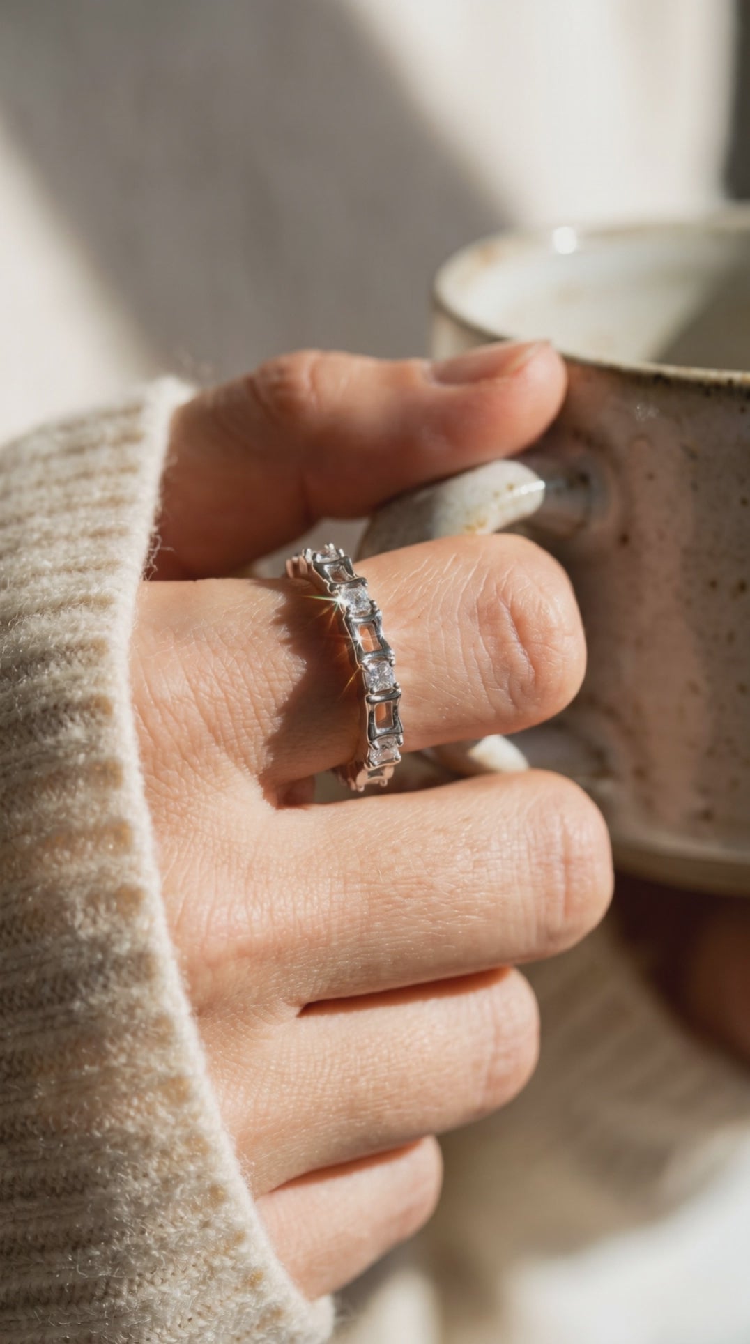 Geometric Luxe Ring