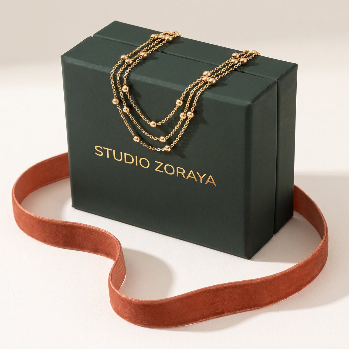 Golden Orbit Bracelet | Waterproof Gold Plated Stainless Steel