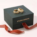 Bloom Hoop Earrings | Gold-Plated Recycled Brass & Zirconia